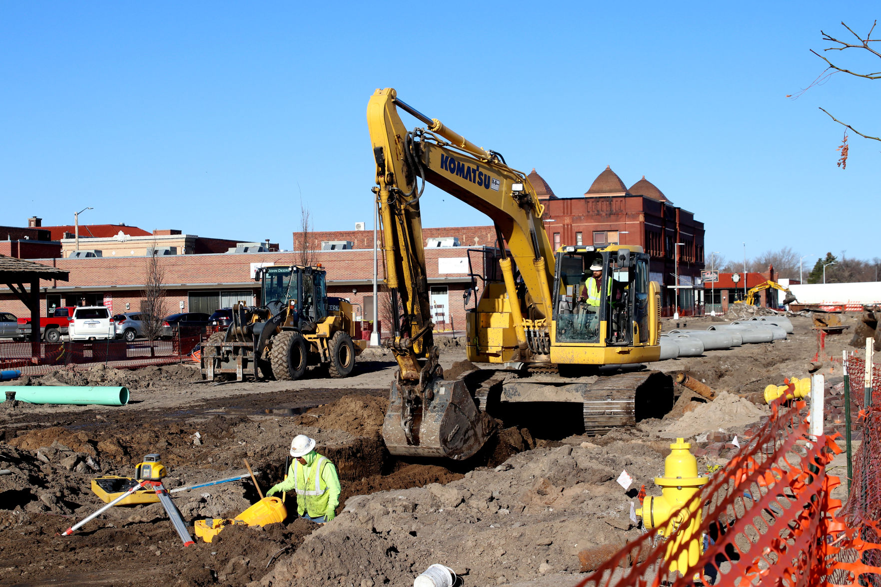North Platte official says first phase of downtown ‘brick’ project nearly on schedule